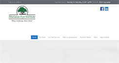 Desktop Screenshot of marianaseye.com