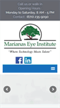 Mobile Screenshot of marianaseye.com